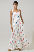 She Sells Seashells Maxi Dress