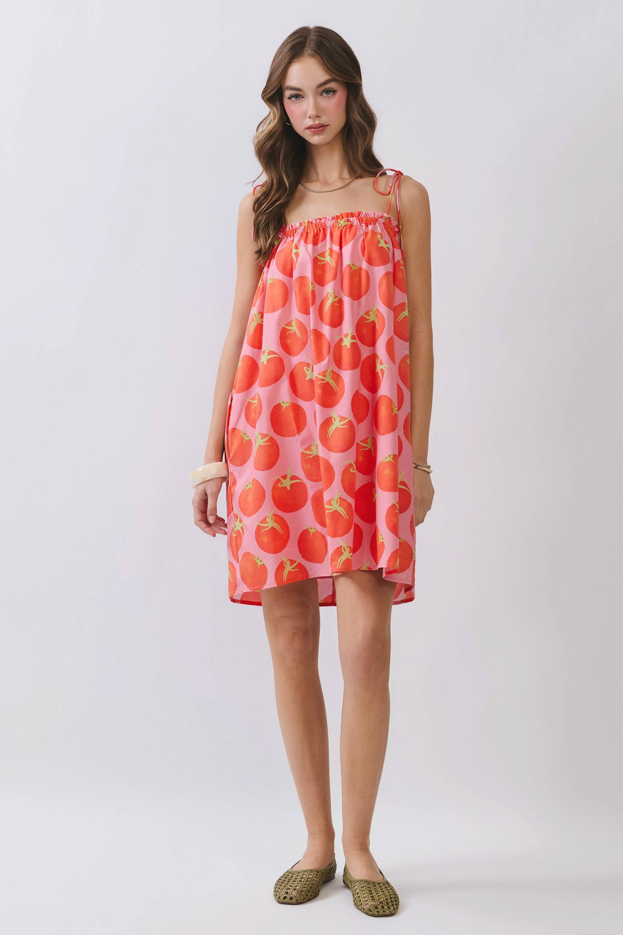 Tomayto Tomahto Swing Dress